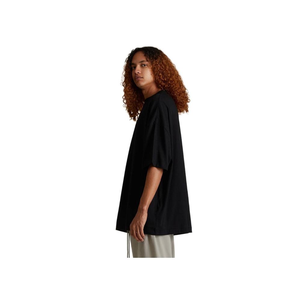 Fear of God Essentials Crewneck T-Shirt II Jet Black Men Tops 125SP244194F