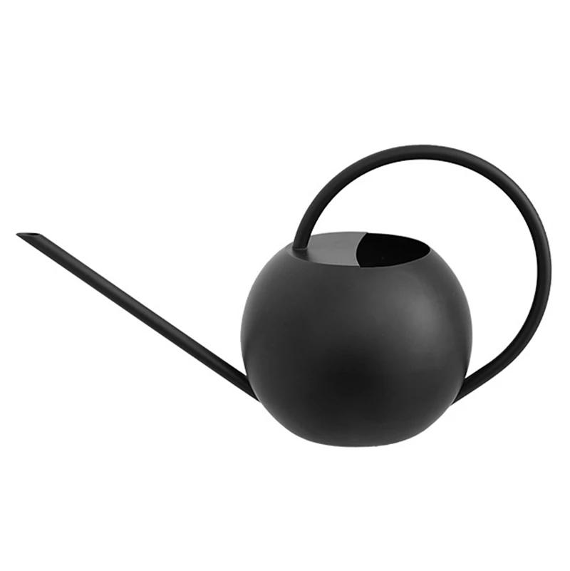 

Чайник из нержавеющей стали с длинным носиком для полива, бытовой, для душа, садовый, большой опрыскиватель, металлическая лейка для полива, кувшин для воды