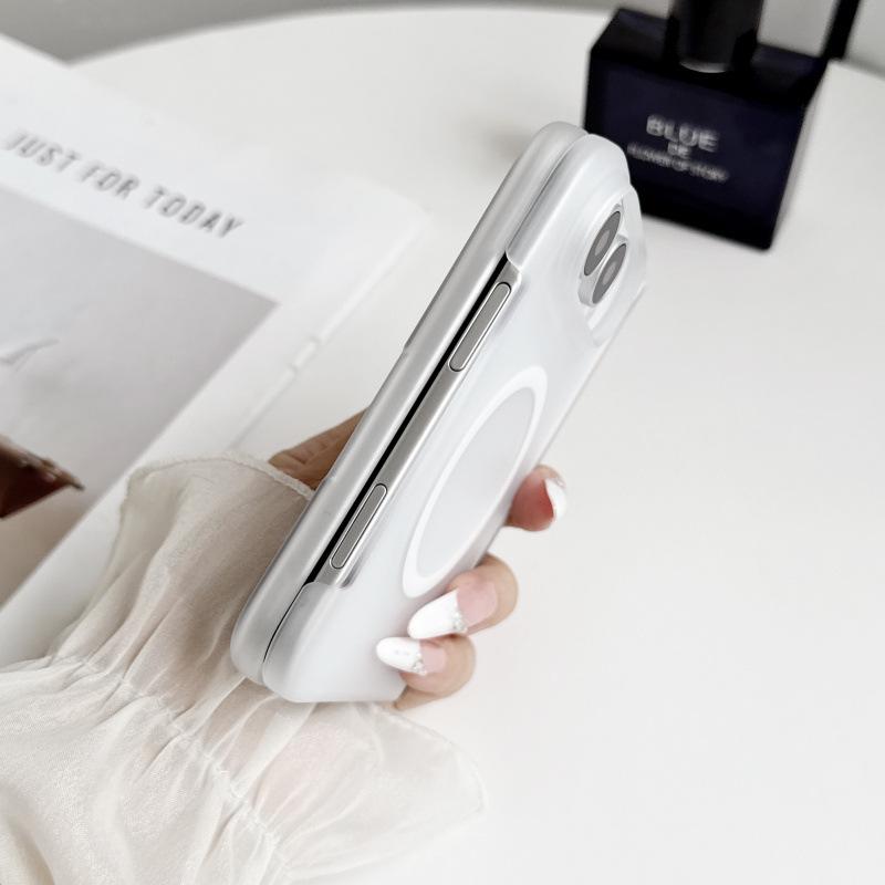 Dotyczy obudowy na telefon komórkowy iPhoneUltra Dotyczy składanego Apple matowa magnetyczna przyssawka środkowy wałek kompleksowa osłona zapobiegająca upadkom