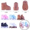 1 Pair PVC Doll Figure Roll Skates Tiny Plastic Shoe  For Paula Doll/Salon Doll/Mia Doll