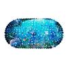 Ocean World Map Balcony Bathroom Mat Hydrophobic Non-Slip Door Mat Swimming Pool Public Places Non-Slip Floor Mat