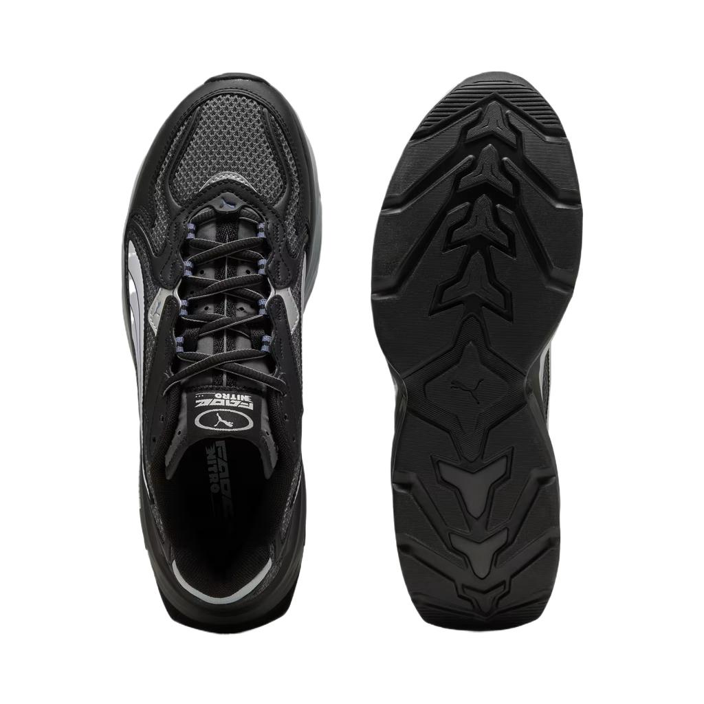 PUMA Fade Running Shoes Unisex Black/White 406203-03
