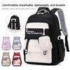 Middle School Backpack for Girls Simple Modern Bookbag Elementary School Bags Student Large Capacity Waterproof Laptop Backpack