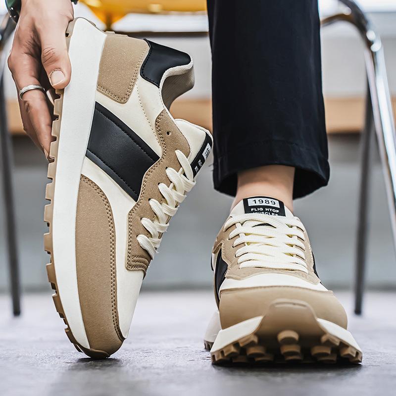Chunky Sneaker  Fashion Comfortable Men's Casual Shoes Outdoor Breathable Height-enhancing Platform Shoes Zapatillas Hombre