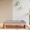 Vidaxl Garden Footrest, 120X80 Cm, Solid Douglas Fir Wood