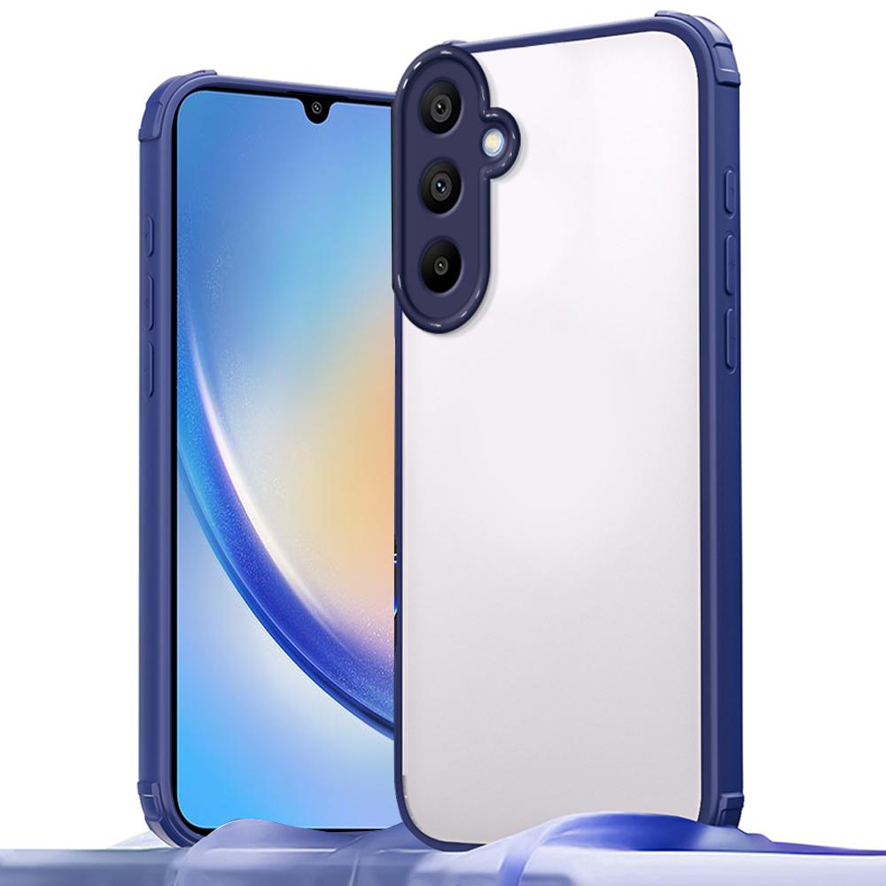 For Samsung Galaxy A34 5G Case Reinforced Corner Shockproof TPU + Acrylic Phone Cover