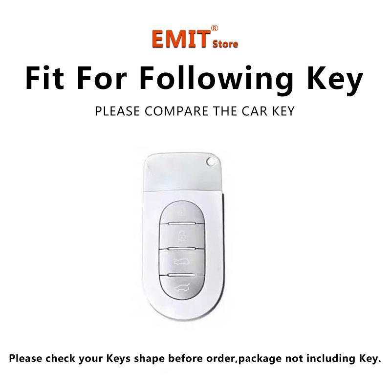 Tpu Key Case For Smart #5 Elf 5 Brabus Pro Premium   Remote Keychain Cover Shell Housing Holder Fob Bag Car Accessories