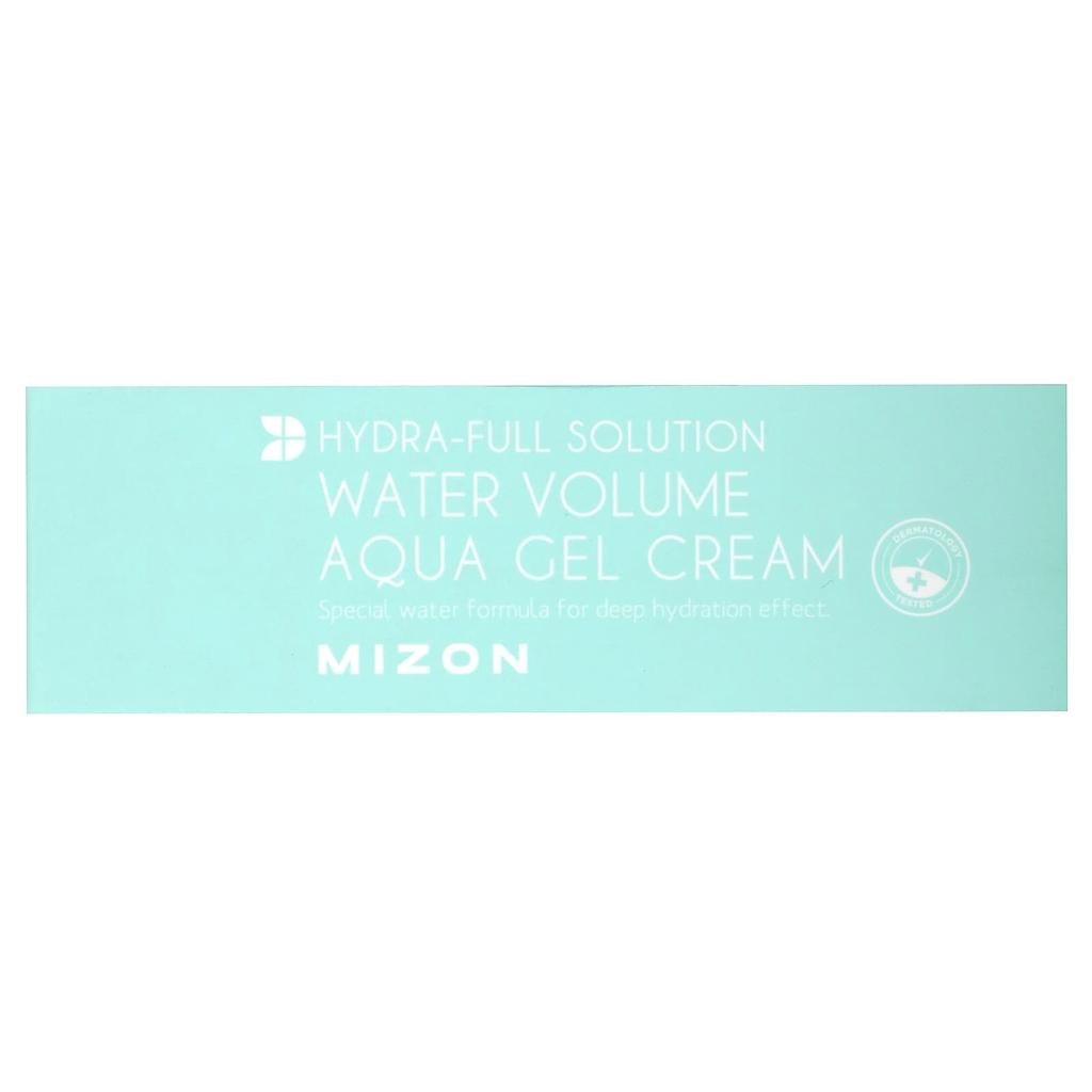 Mizon Hydra-Full Solution, Water Volume Aqua Gel Cream, 1.52 Fl Oz (45 Ml)