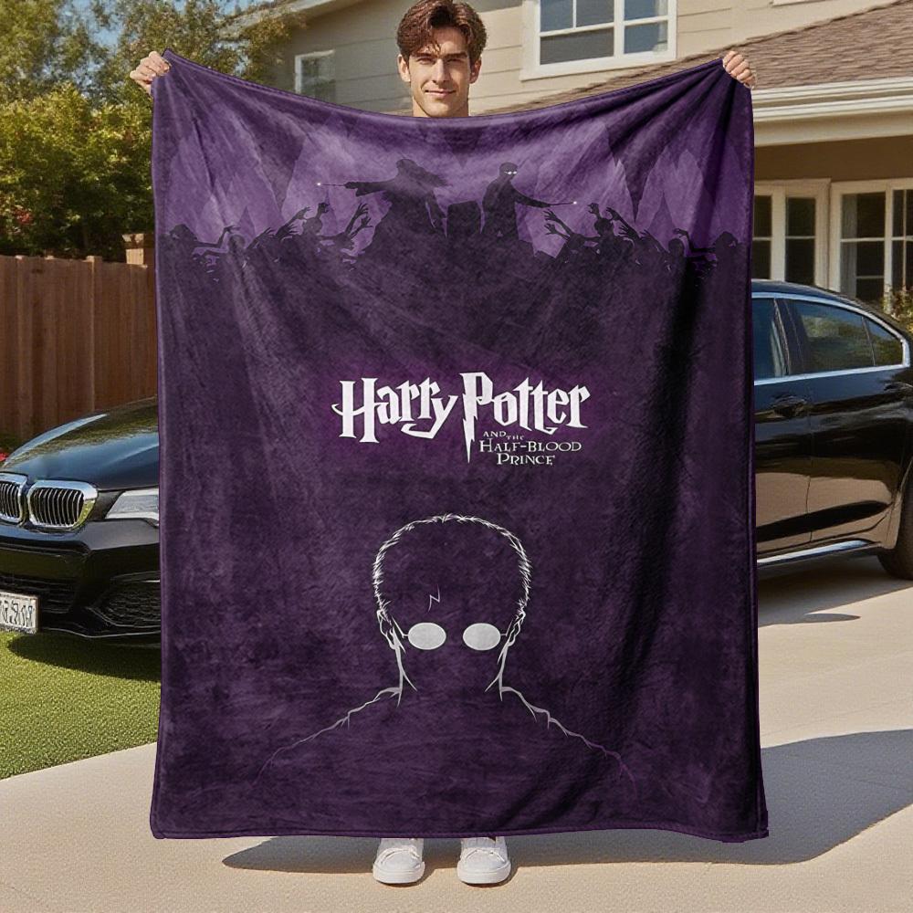 1 Stück Harry Potter, Halbblutprinz, Voldemort Outdoor Flanell Überwurfdecke Ganzjahres Weiche Wärme, Heimdekoration 1031162