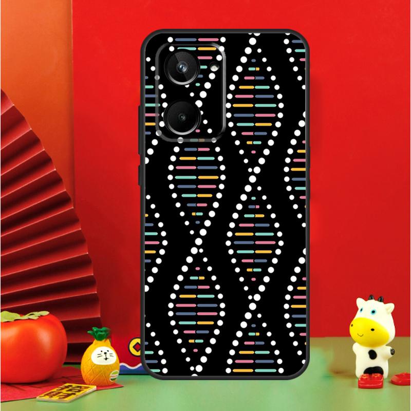 Retro DNA Science Illustration For Realme 15 Pro GT7 GT6 10 11 12 13 14 Pro Plus C65 C67 C63 C61 C51 C53 C35 C75 C55 Case