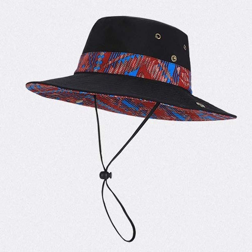 Sombrero Unisex Fisherman Hat Breathable Sunshade Cowboy Hat Cute Quick Drying Hiking Cap  Camping