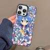 Anime Girl Lucky Star Phone Case For IPhone 16 15 14 13 12 11 17 Pro MAX Plus Pro Matte Shockproof Cover