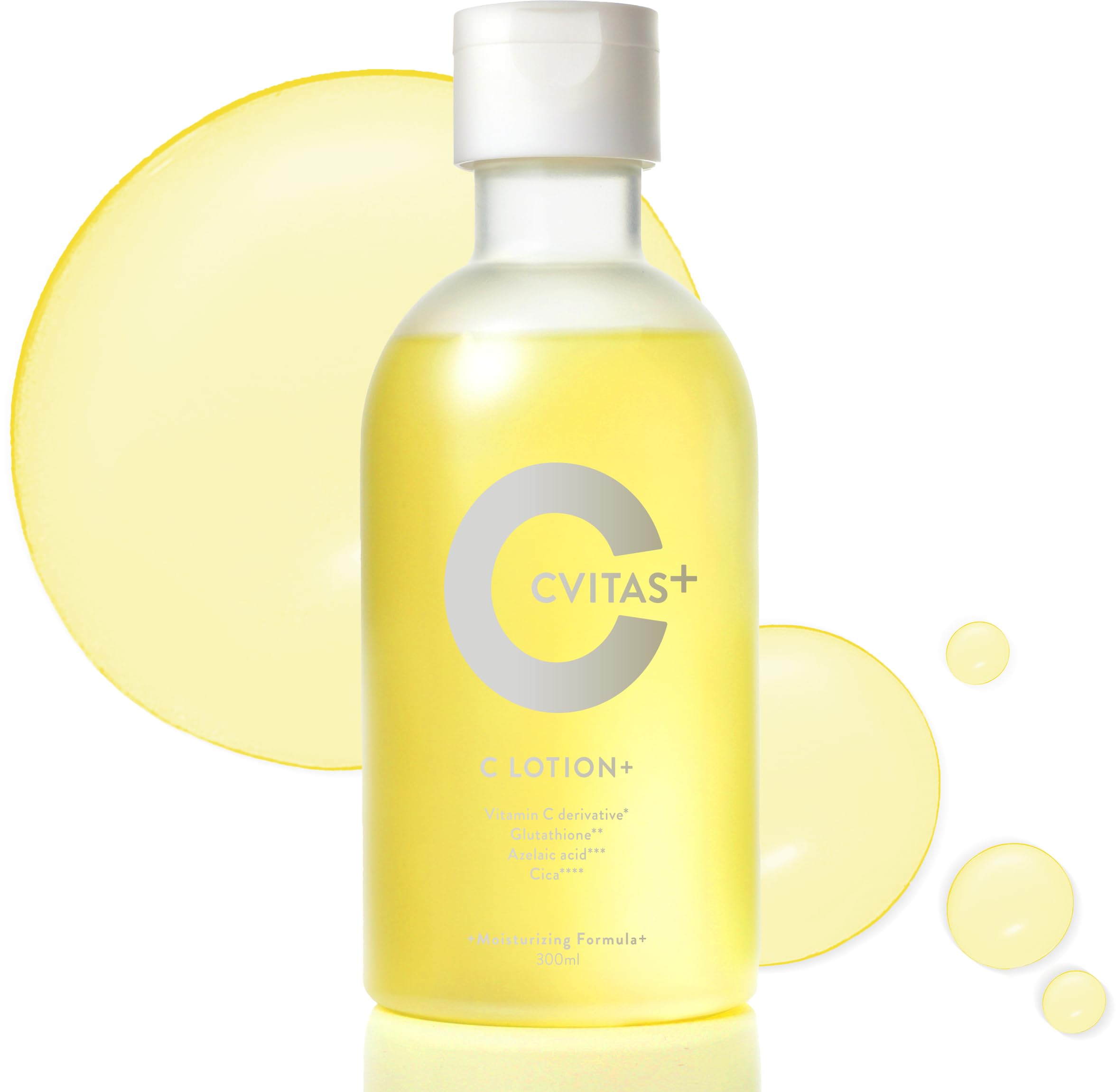 

[Highly Moisturizing Lotion] CVITAS Plus Vitamin C Azelaic Acid Retinol C LOTION+ Lotion Lotion (Approx. 2 Months Supply) 300ml Moisturizing Firmness