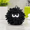 Durable Dog Chew Toy Squeaky Mop Ball Toy, Plush for Teeth Cleaning, Fluffy Self-Play Boredom Relief Interactive Pet Small Medium Dogs Puppy