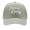 PLANT LADY  Vintage Soft Breathable Adjustable Dad Hat Suitable for Women and Unisex Gardening Outdo Sandwich Baseball Cap