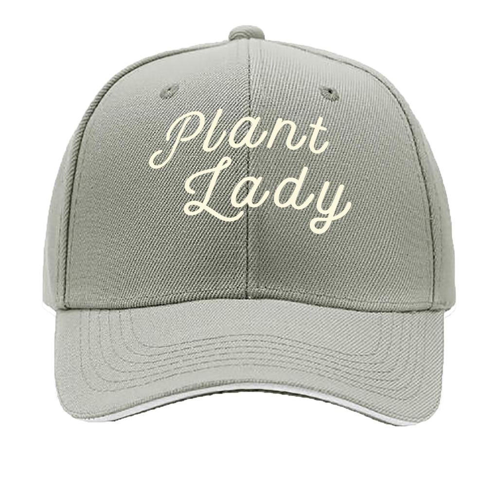 PLANT LADY Vintage Soft Breathable Adjustable Dad Hat Suitable for Women and Unisex Gardening Outdo Sandwich Baseball Cap