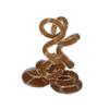 Glass Handicrafts Abstract Spring Spiral Ornament Entwined Statue Hollow Ring Decorative Figurines Home Decoration Accessories
