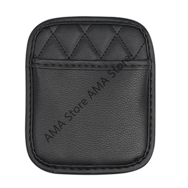 X7JF Leather Car Storage Box Pocket Offering Convenient Space Suitable for Neat Interior Essential Small Item and Accessories