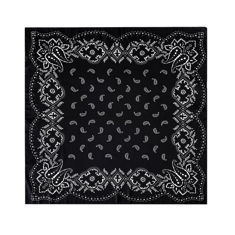 Satin small square scarf silk scarf women's 71cm headscarf European and American cashew nut printed scarf professional scarf wholesale
