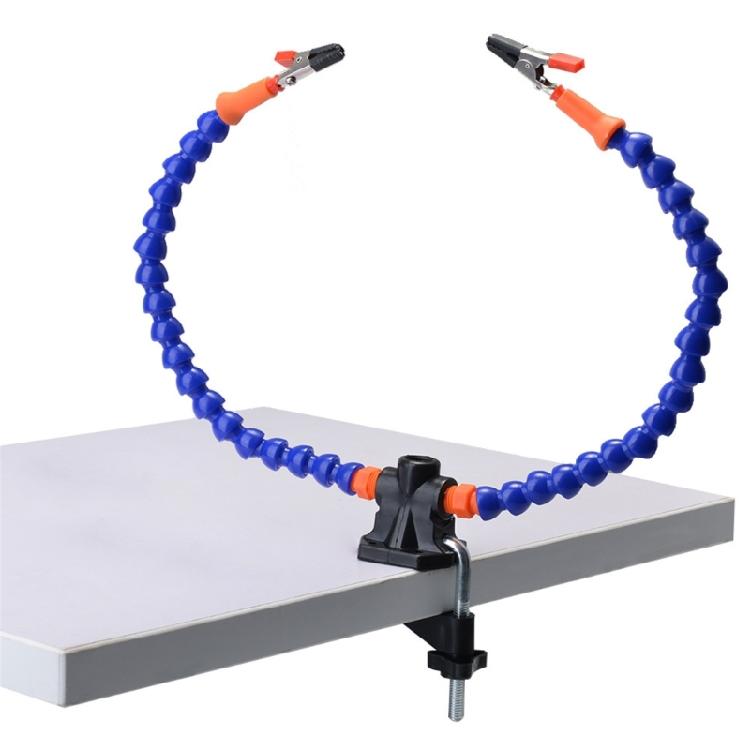 Third Hands Soldering PCB Holder Tool Flexible Arms Weldings Helping Hands Tool