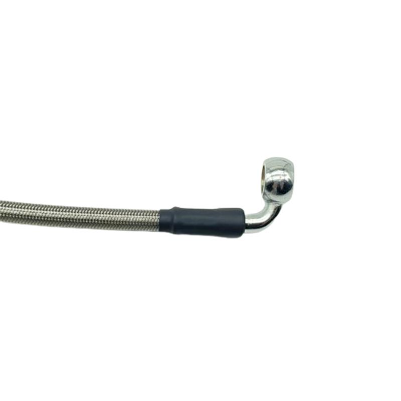 300mm-2200mm Motorcycle Hydraulic Brake Hose Line Cable 90° Banjo For Suzuki Kawasaki Yamaha Honda Pipe Line Braided Oil Hose