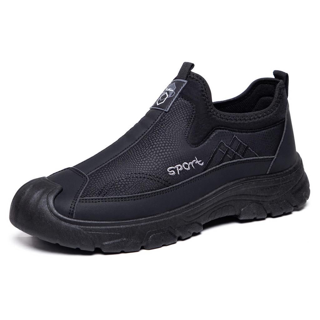 Herren Vielseitige Slipper Freizeitschuhe - Dicke Sohle, Bequem, Einfache Outdoor Papa Schuhe.