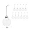 Clear Acrylic Balls for Christmas Tree Wedding Party Decorative Use