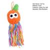 Cat Catnip Toy Soft Stuffed Ball Chew Toy Interactive Squeaky Octopus Kitten Teething Toy with Colorful Tassels for Indoor Cats Entertainment
