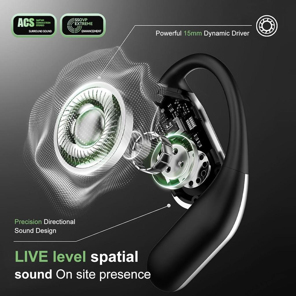 AI Translation Earbuds Real Time144 Languages 3-in-1 Translator Earphone Bluetooth 5.4 HiFi Sound 60Hrs Audifonos Traductores Inglés Español Headphone