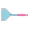 Cooking Spatula Transparent Twocolor Silicone Wide Mouth Frying Spatula Pancakes Fried Shovel for Home Kitchen