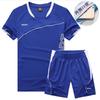 Men's Summer Sports Casual Set: Short-Sleeve V-Neck, Plus Size, Slim Fit, Korean Style