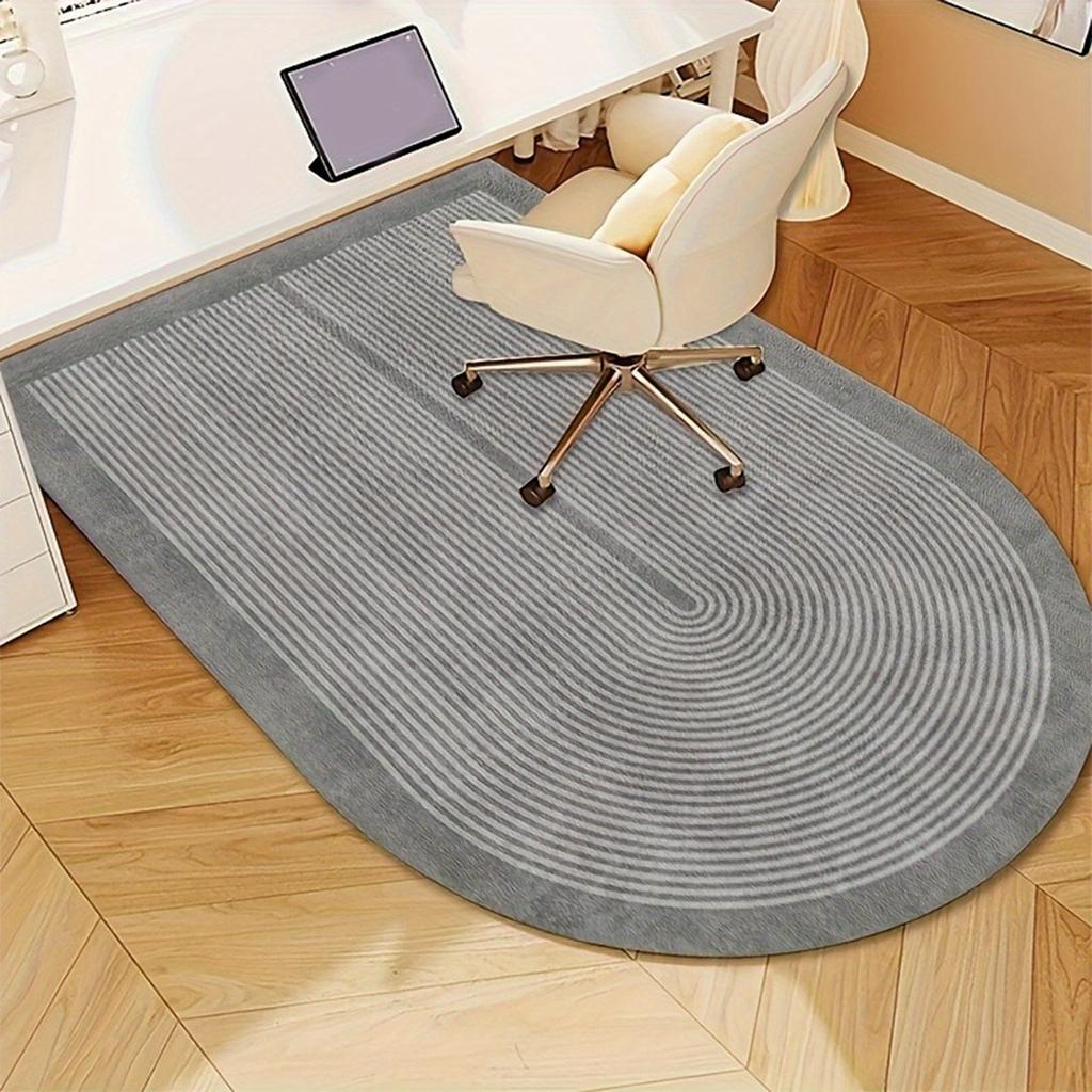 Modern and Simple Striped Floor MATS for Offices, Bedrooms, Living Rooms and Foyers, Modern Decorative Carpets