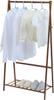 VECELO Clothes Rack with Shelf, Slim, 60cm Wide x 32cm Deep x 134cm High, Clothes Rack, Clothing Rack, Coat Rack, Coat Hanger, Stylish, Large Capacity