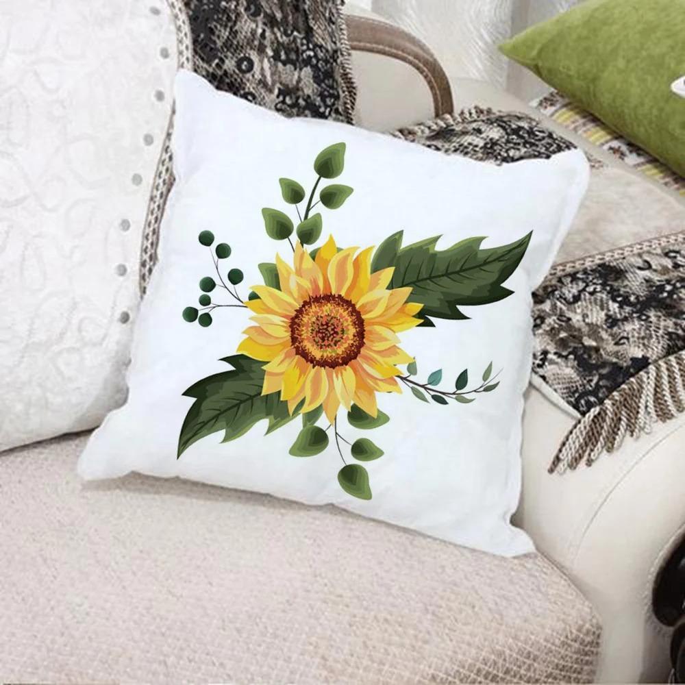 

Декоративный мотив Taie d oreiller с мотивом Tournesol, украшение салона, бюро, дома 40x40cm