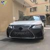 Camry 2022 Lexus Style Front Bumper Grille & Fog Light Frame Upgrade
