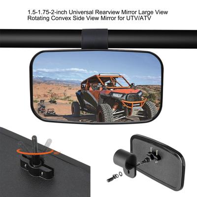 1,5-1,75-2-Zoll Universal Rückspiegel Große Sicht Rotierender Konvexer Seitenansichtsspiegel