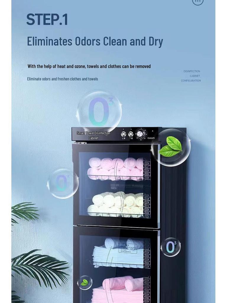 Ultraviolet Towel and Slippers Disinfection Cabinet for Hospitals and Barber Shops