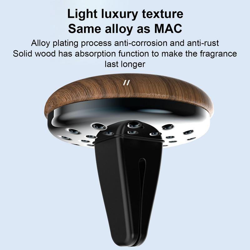 Auto Lüftung Lufterfrischer Auto Duft Diffusor Holz Auto Diffusor Lüftungsklammern Für Aromatherapie Tabletten Nachfülltabletten Für Auto Badezimmer