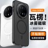 Compatible with Huawei mate80 Pro phone case, corrugated grating magnetic case, mate70 Ice Mist ultra-thin drop-proof protective case