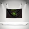 O-overkills Flag Rock Music Band Banner HD Printing Tapestry Exhibition, Music Band Fans, Garage Decor