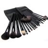 24 ks Sada štětců na make-up Dárková taštička Profesionální kosmetické štětce Štětec na obočí Pudr na obličej Podkladové báze Stíny Nástroje na líčení