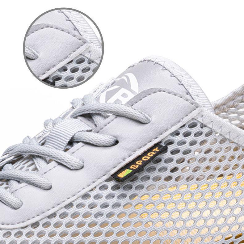 Scarpe in Rete da Uomo Estive Scarpe Singole Traspiranti Antiscivolo Leggere Scarpe da Passeggio Deodoranti Sportive da Corsa Scarpe da Uomo Scarpe Casual