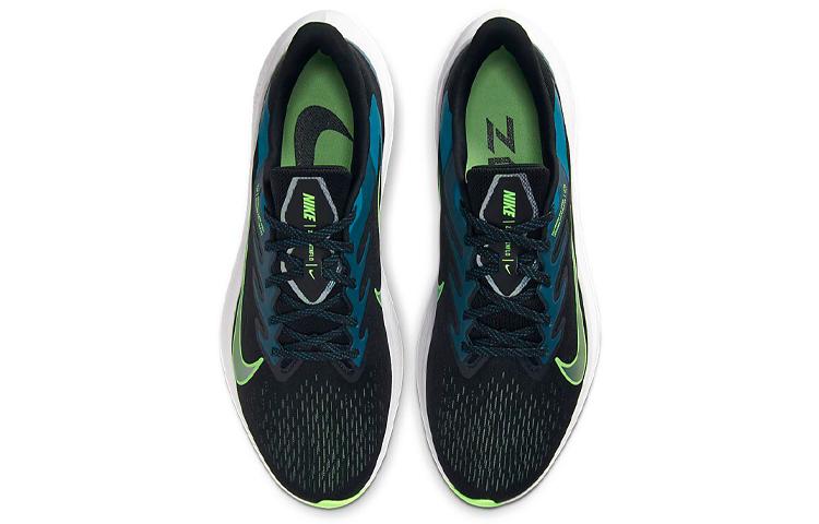 Nike Zoom Winflo 7 Noir Bleu Valériane CJ0291-004