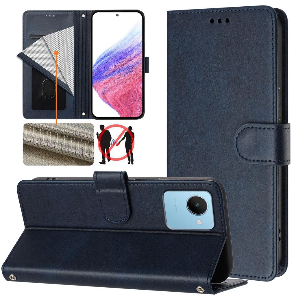 Luxury Magnetic Flip Leather Wallet Case For Realme C33 C30s C25s C21Y C20 C17 C15 C12 C11 Shockproof Kickstand Cover