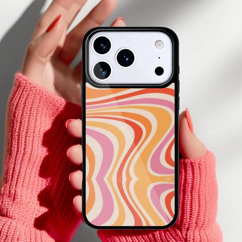 Liquid Swirl Abstract Pattern Phone Case for iPhone 17 16 15 14 13 Pro Max Back Cover for 12 11 Pro Coque