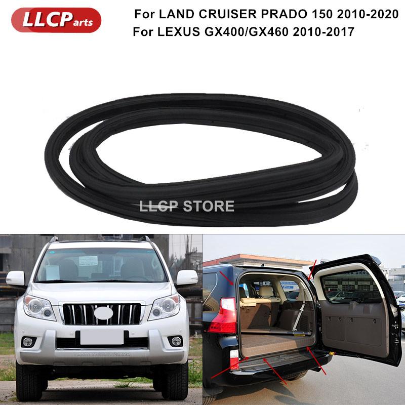 For Toyota Land Cruiser Prado 150 2010-2020  For LEXUS GX400 2010-2017 Trunk Tailgate Rubber Seal Back Door Weatherstrip Panel