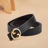 New Belt Women's Sandwich Free Genuine Leather Thin Belt Jeans Belt Suit Pants Decoration Korean Style Belt Women