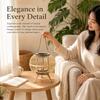 Decorative Handwoven Candle Holder Modern for Wedding Kitchen Indoor Outdoor A