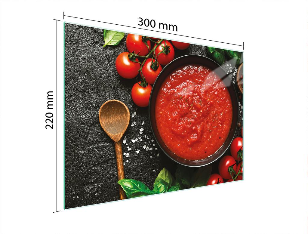 SZKLANA DESKA DO KROEJNIA 30x22 JEDZENIE
