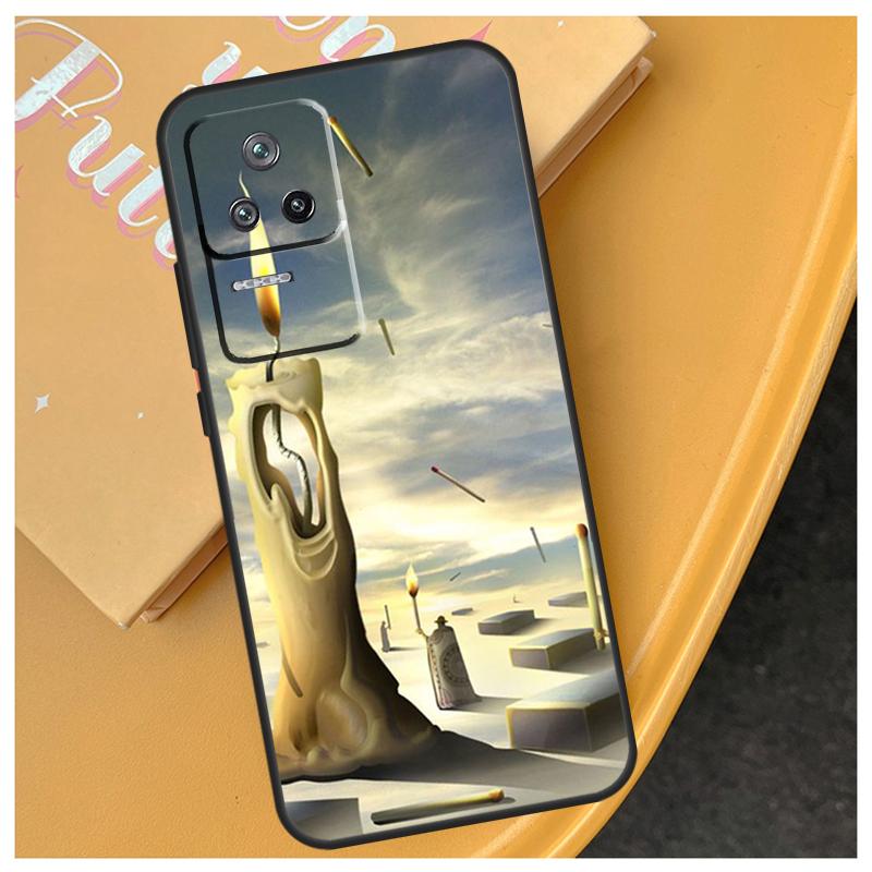 Salvador Dali Painting Funda For Xiaomi 17 Pro Max 13T 14T 15T 14 15 Ultra POCO X7 X5 X6 F5 F6 F7 Pro F8 Ultra Case